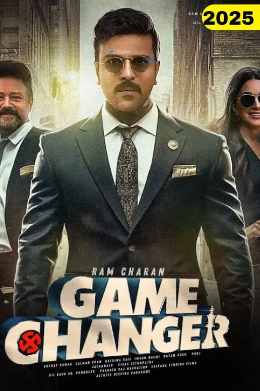 game changer , game changer movie poster, game changer movie ram charan